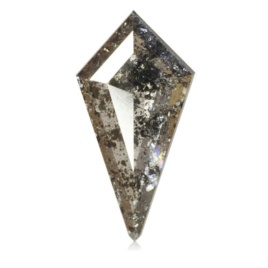 1.40ct Kite Cut Salt and Pepper Diamond