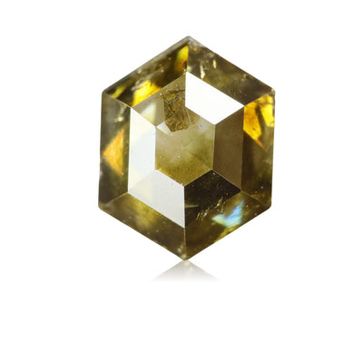 .38ct Hex/Rose Cut Cognac Diamond